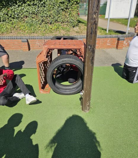 Inventing hideouts from simple materials