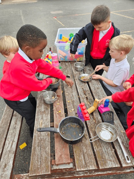 Playful teamwork in action