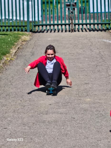 Gliding along with confidence and fun!