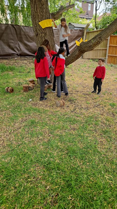 Outdoor teamwork at its best